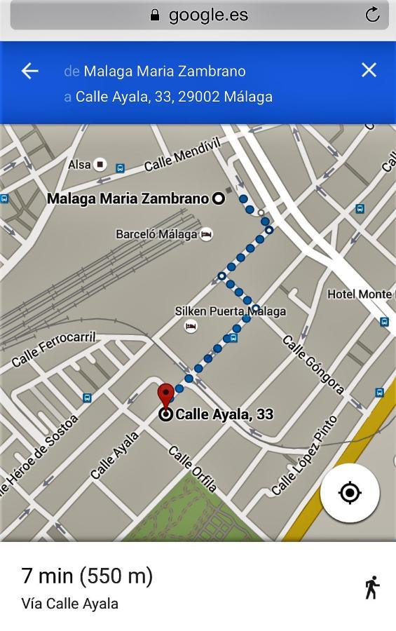 Luz Blanca-Wifi-Beach-Parking Малага Екстериор снимка